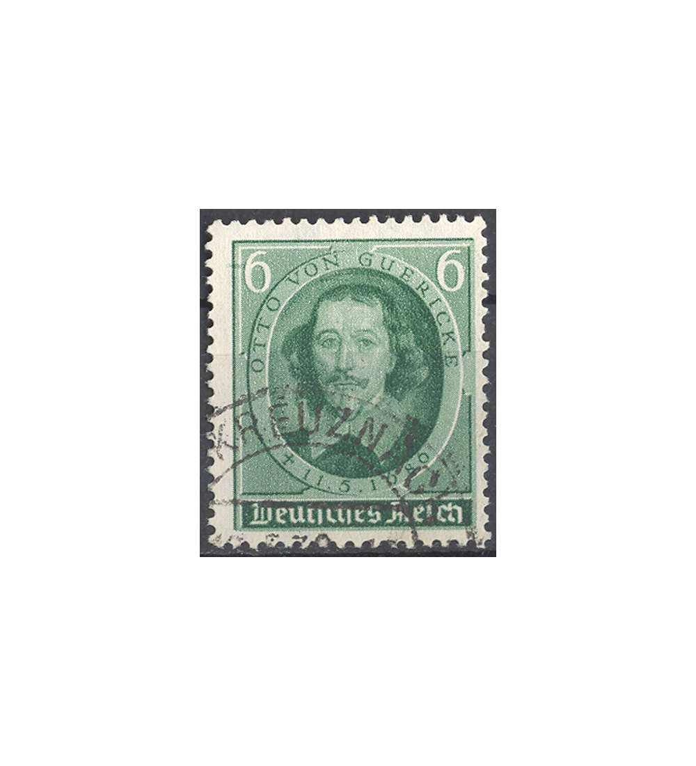 Deutsches Reich Nr. 608 gestempelt   Otto von Guericke