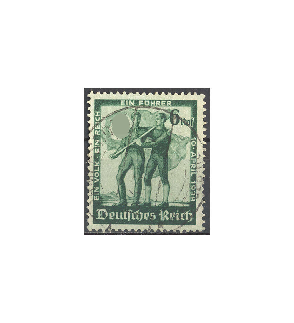 Deutsches Reich Nr. 662 gestempelt   Volksabstimmung sterreich