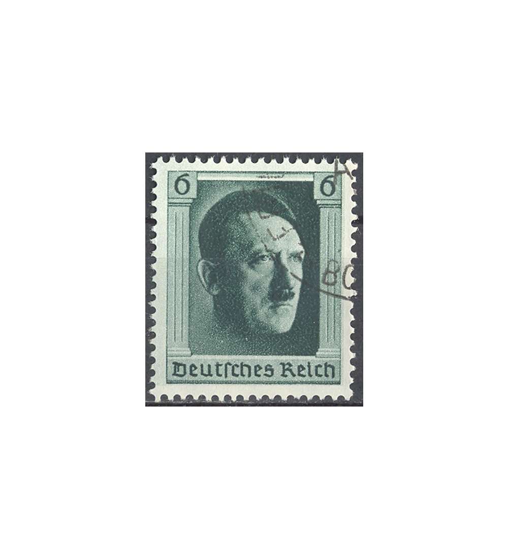 Deutsches Reich Nr. 646 gestempelt   Hitlers 48. Geburtstag