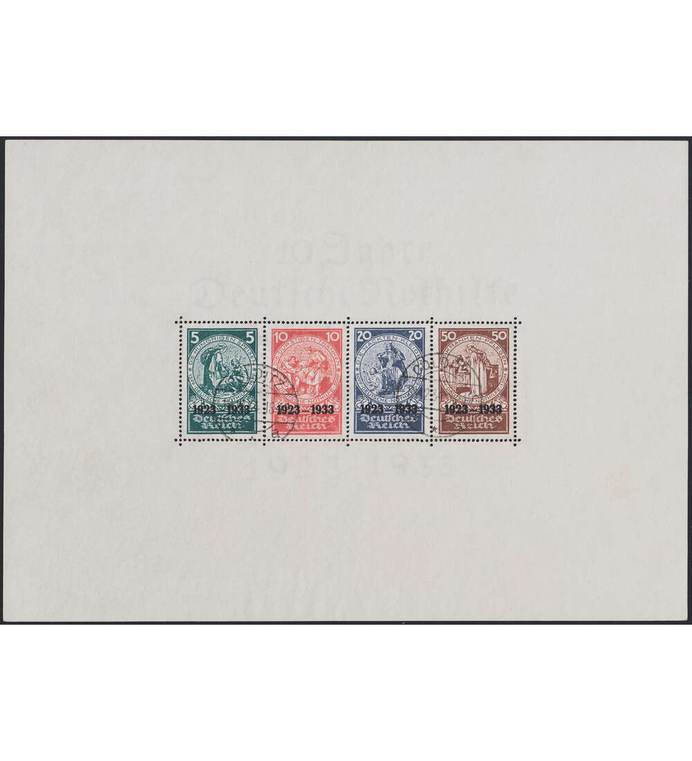 Deutsches Reich Block 2 gestempelt