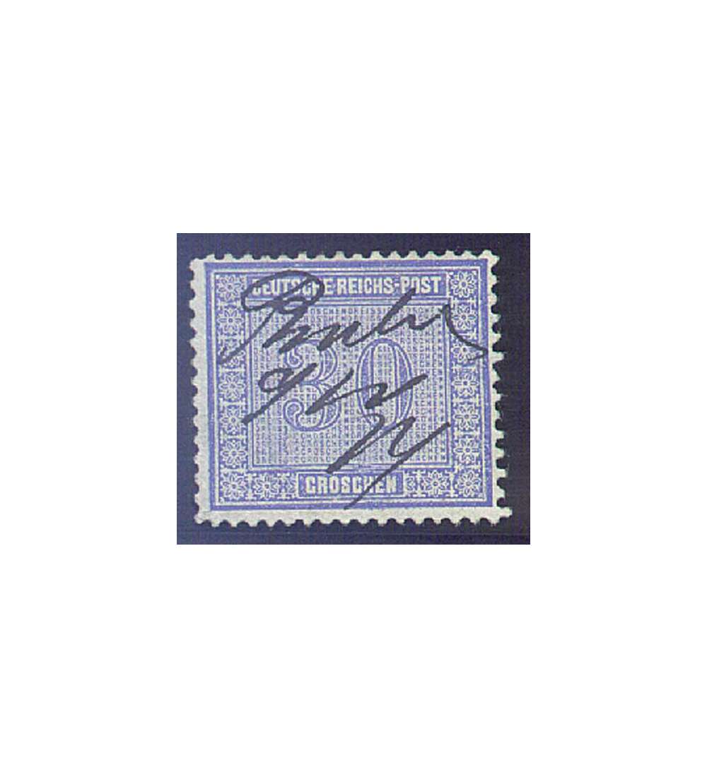 Deutsches Reich Nr. 13 gestempelt Freimarke-30 Groschen