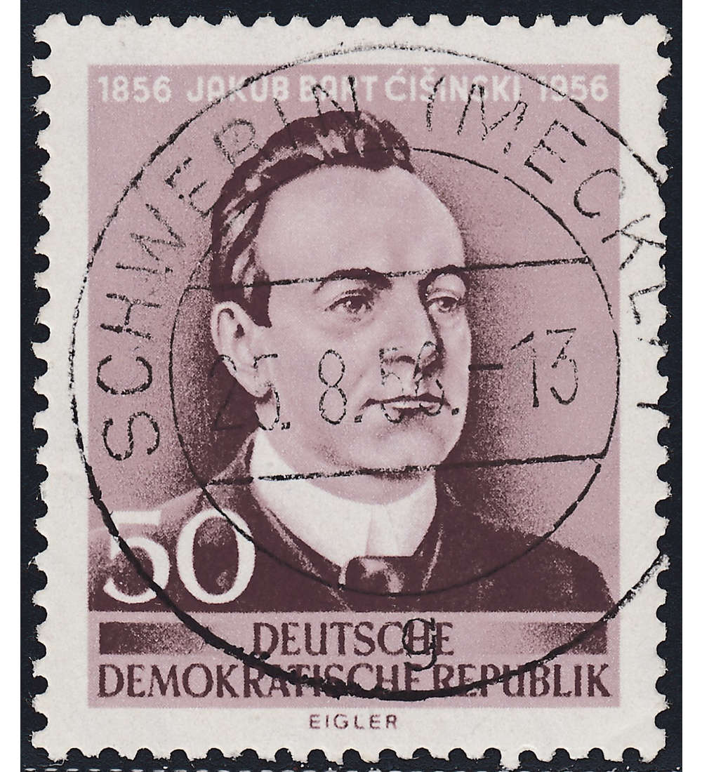 DDR Nr. 535 gestempelt         Bart-Cisinski