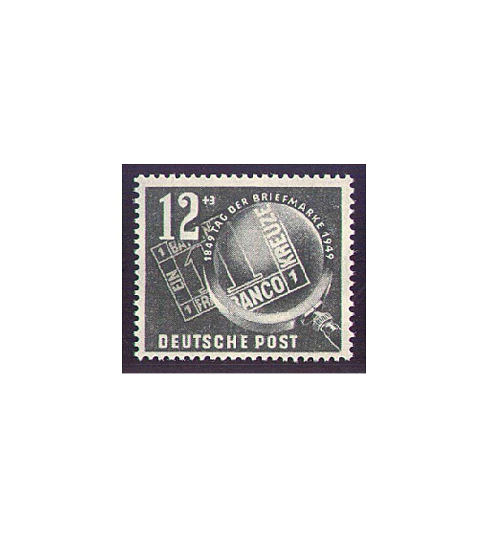 DDR Nr. 245 postfrisch ** Tag der Briefmarke 1949