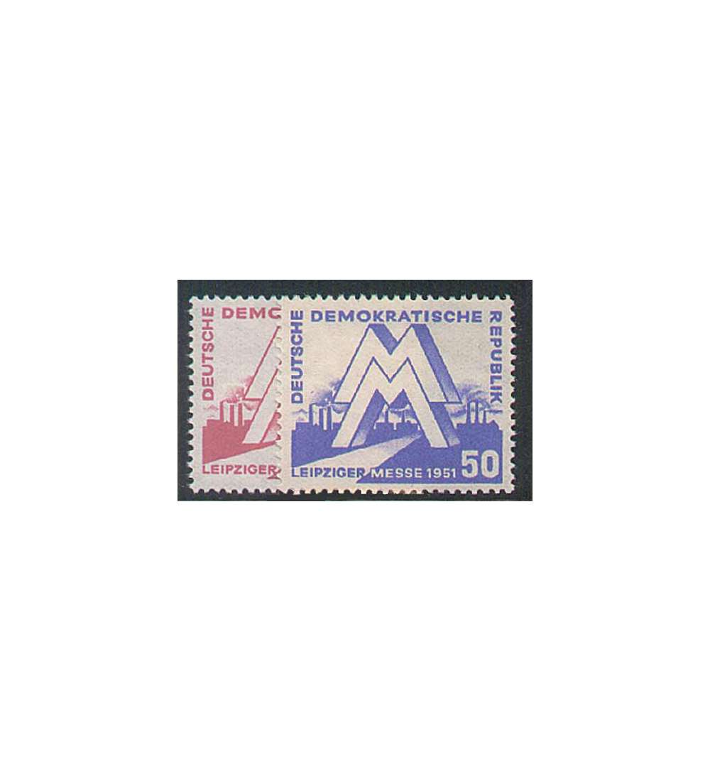 DDR Nr. 282-283 postfrisch ** Frhjahrsmesse 1951