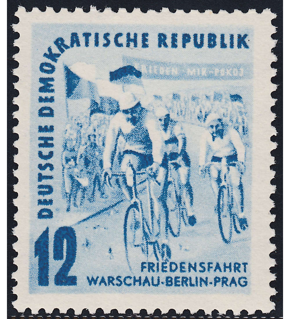 DDR Nr. 307 postfrisch ** Radrennen