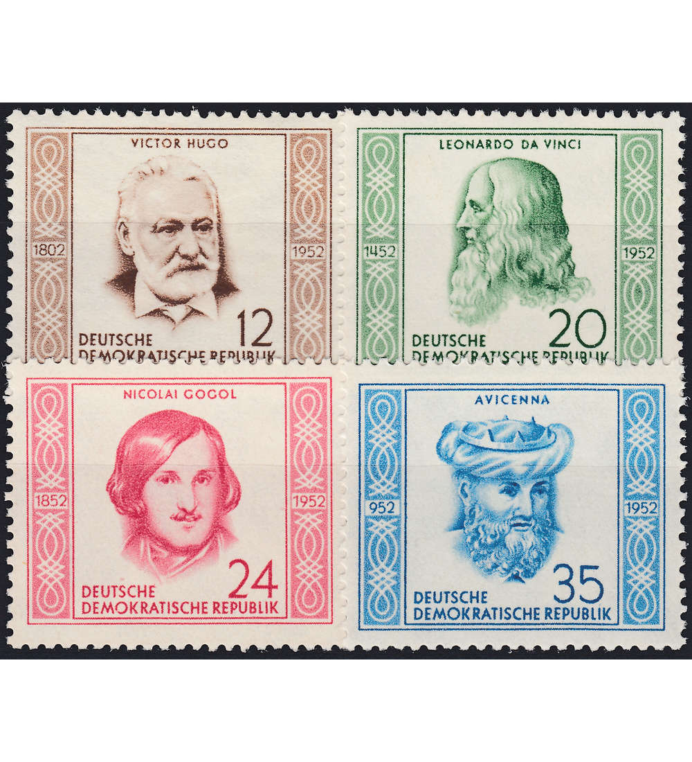 DDR Nr. 311-314 postfrisch ** Hugo,...,Avicenna