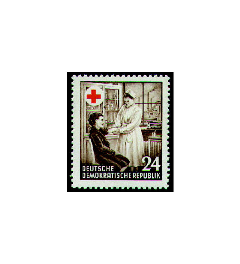 DDR Nr. 385 postfrisch ** Rotes Kreuz