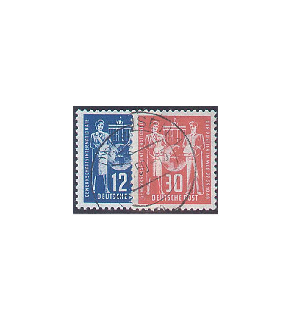 II DDR Nr. 243-244 gestempelt Post-Gewerkschaft
