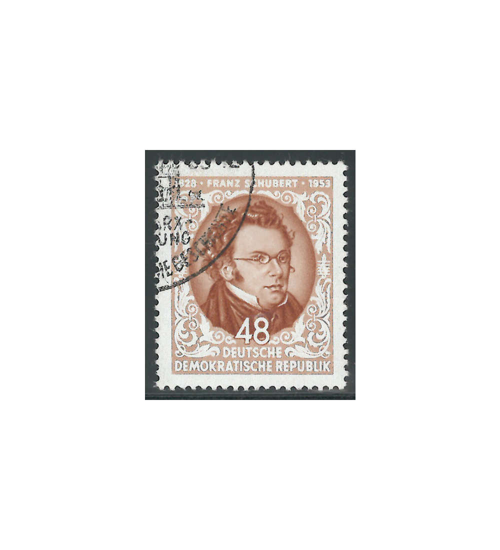 DDR Nr. 404 gestempelt Schubert