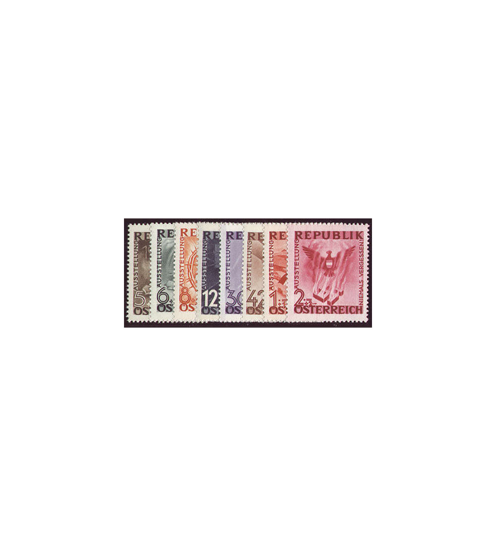 sterreich Nr. 776-783 postfr. Antifaschismus 1946