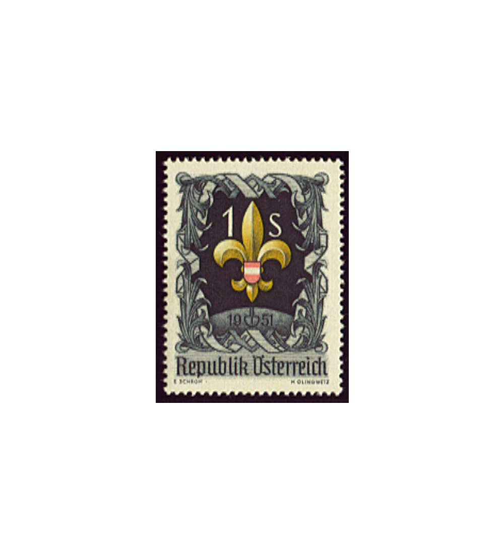 �sterreich Nr. 966 postfrisch  Weltpfadfindertreffen