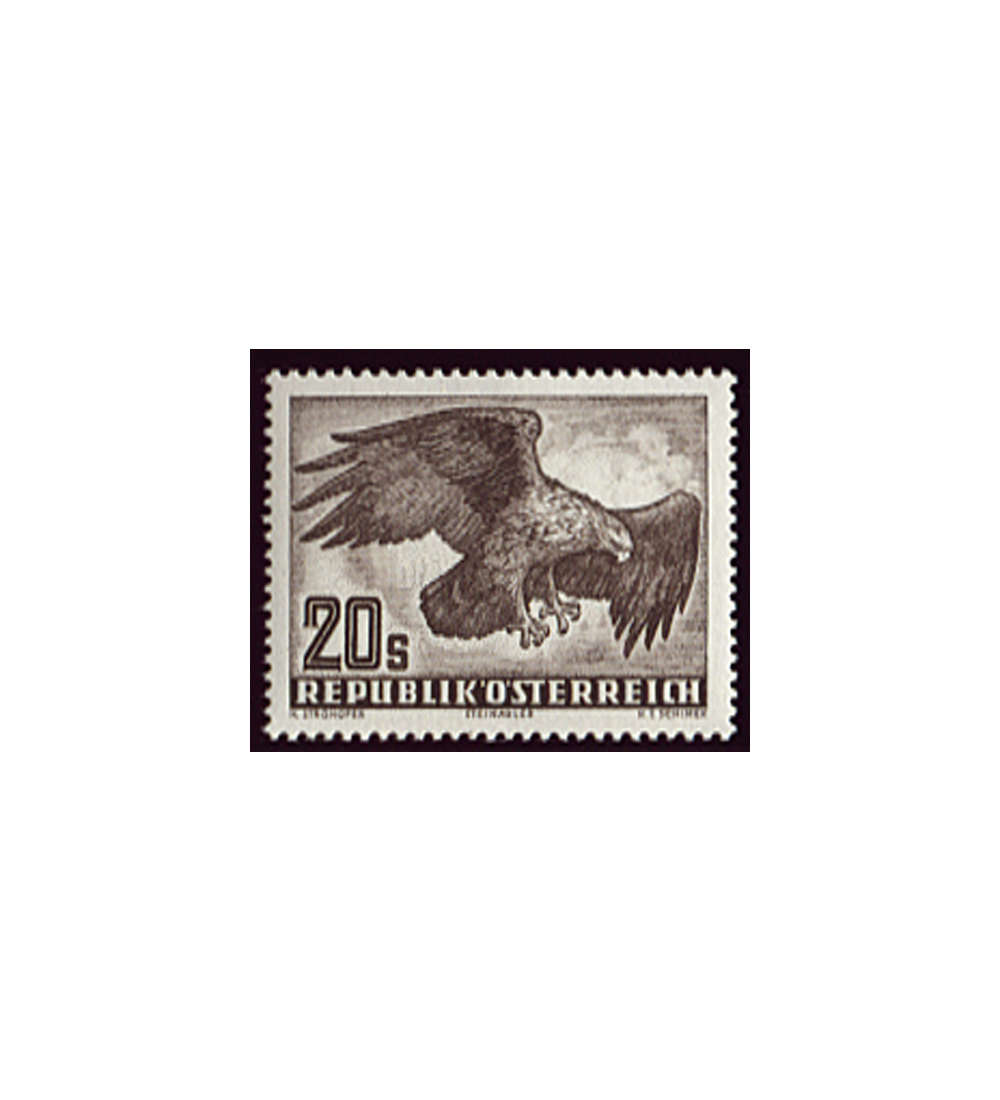 sterreich Nr. 968y postfrisch Adler 1952