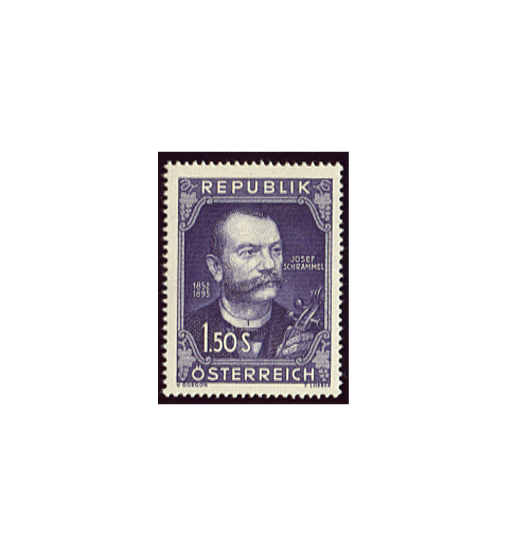 sterreich Nr. 970 postfrisch  Schrammel