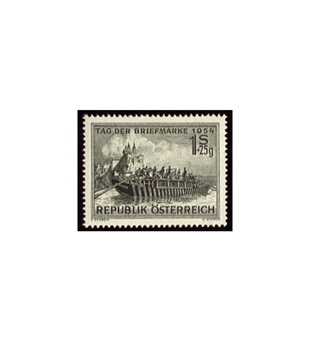 sterreich Nr. 1010 postfrisch Tag der Marke 1954