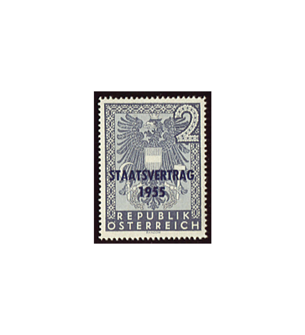 sterreich Nr. 1017 postfrisch Staatsvertrag