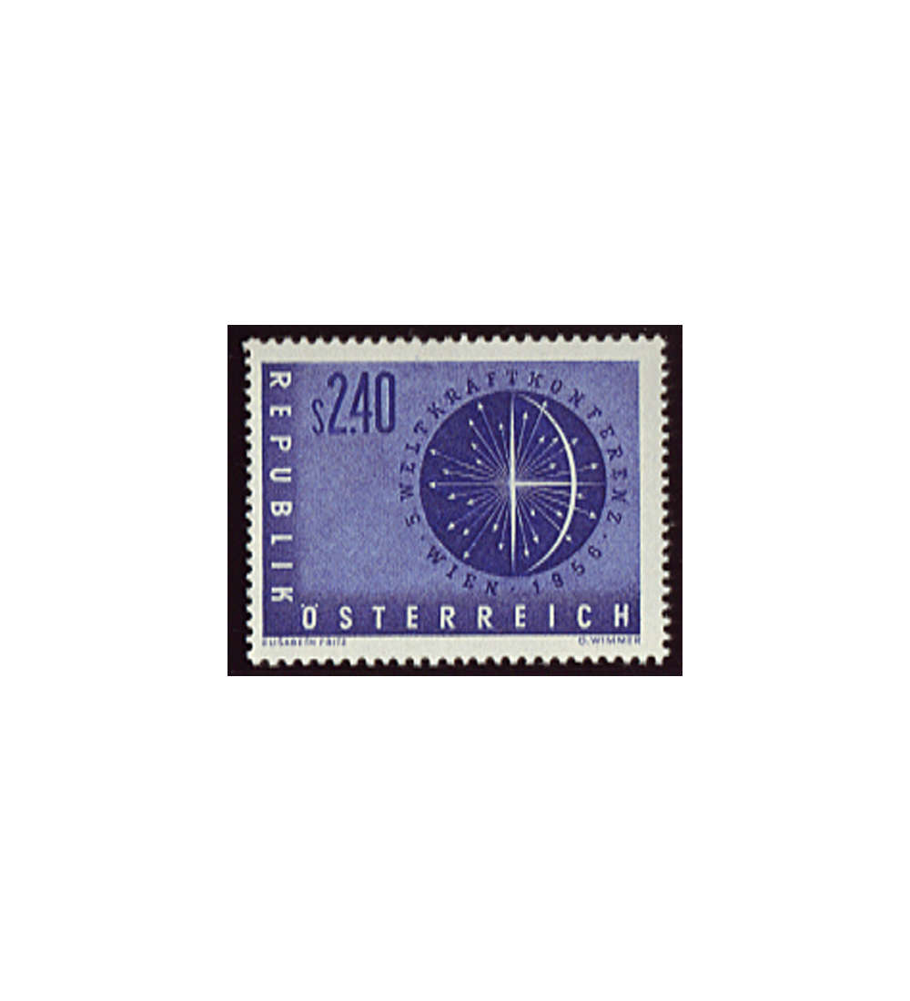 sterreich Nr. 1026 postfrisch ** Weltkraftkonferenz