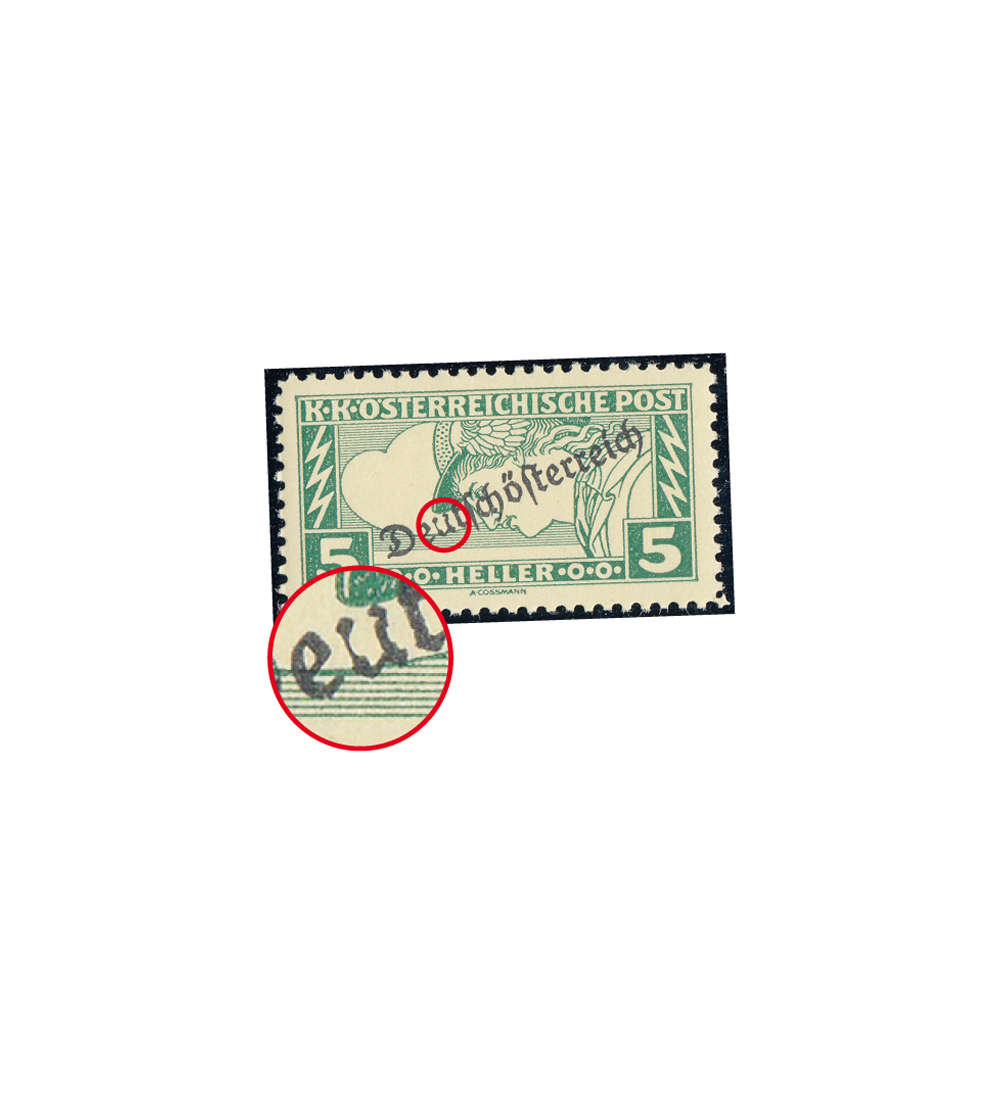 sterreich Nr. 253 X postfrisch ** Plattenfehler