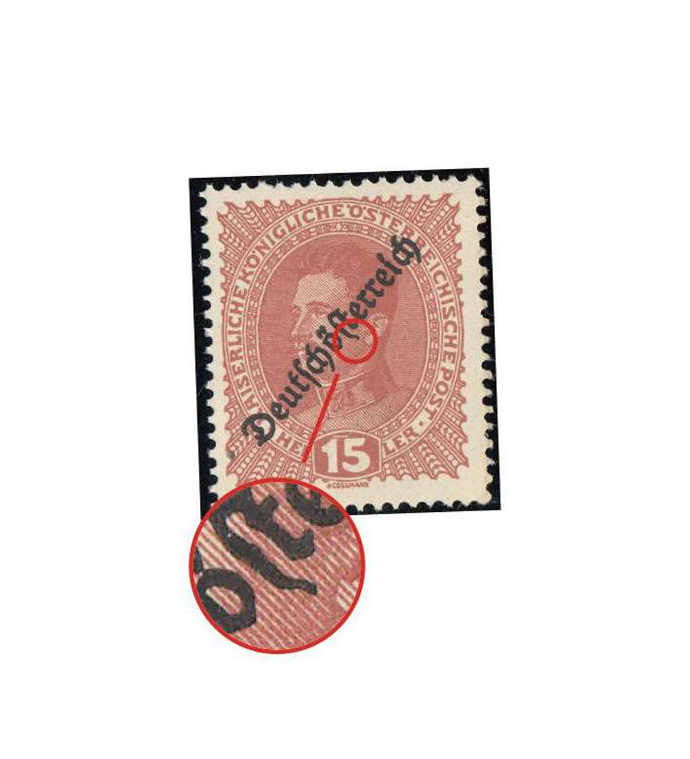 sterreich Nr. 233 I postfrisch ** Plattenfehler