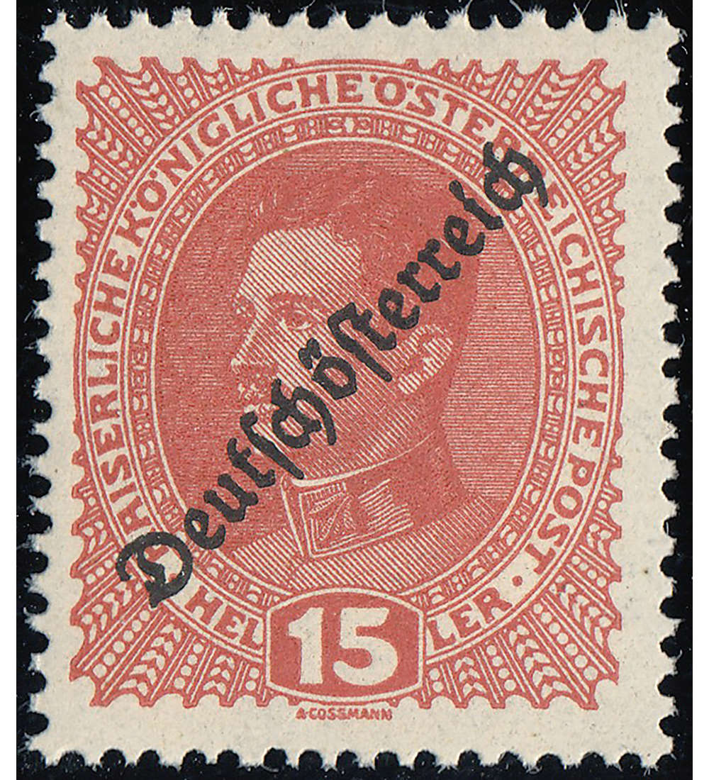 sterreich Nr. 233 II postfrisch ** Plattenfehler