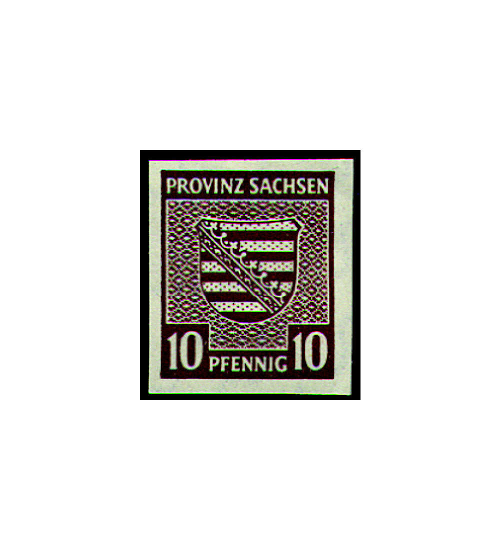 SBZ Nr. 72 postfrisch Provinzwappen 1945