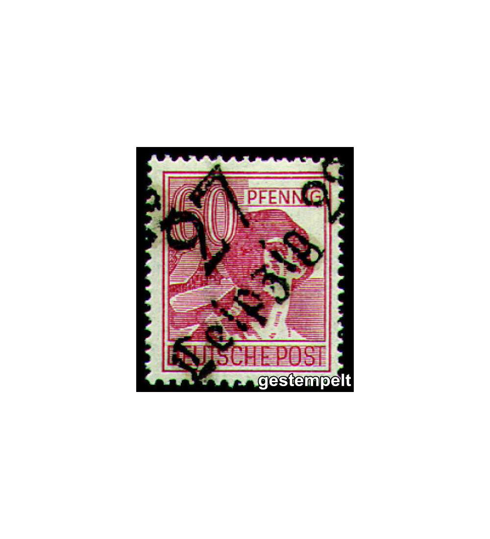 SBZ Nr. 179 gestempelt         Handstempelaufdrucke 1948