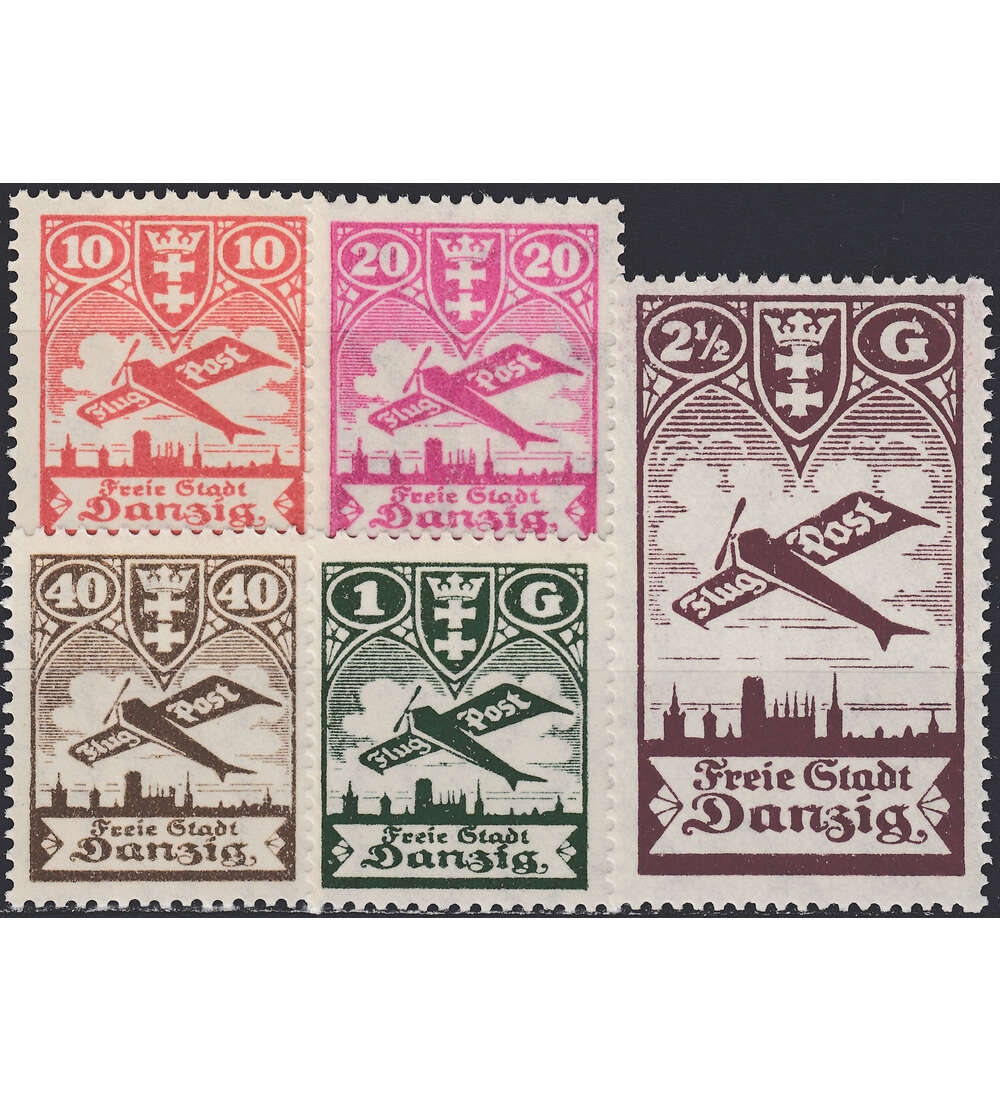 Danzig Nr. 202-206 postfrisch **