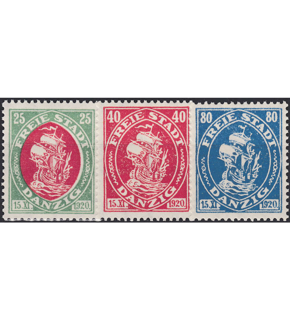 Danzig Nr. 63-65 postfrisch**