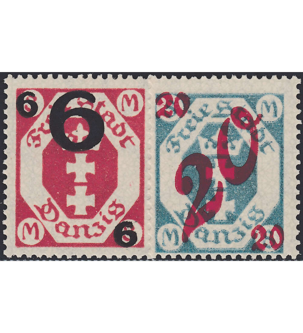 Danzig Nr. 106-107 postfrisch **