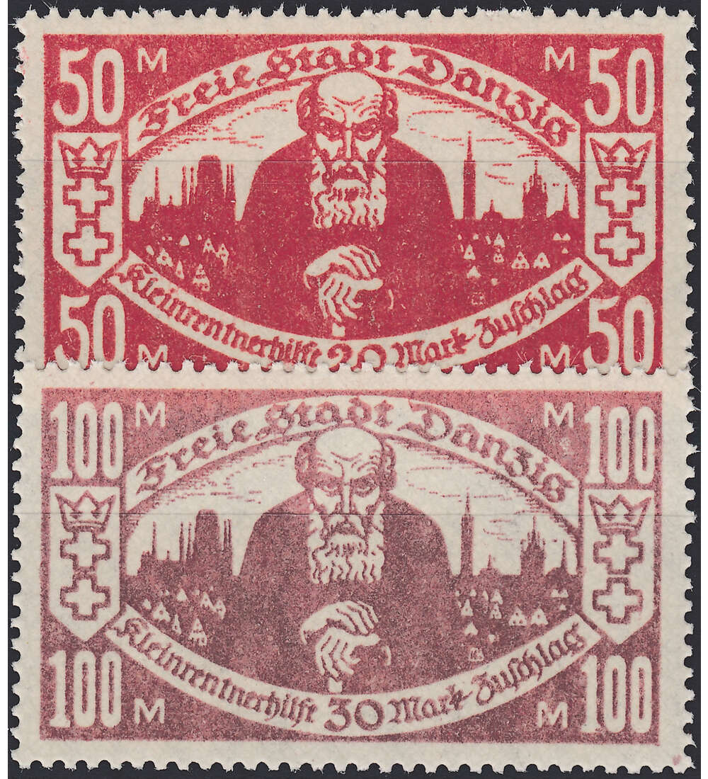 Danzig Nr. 131-132 postfrisch **