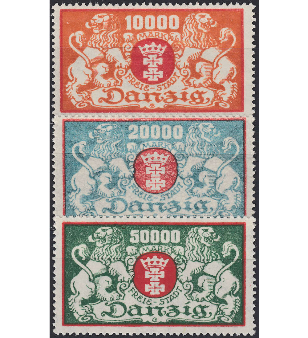 Danzig Nr. 147-149 postfrisch**