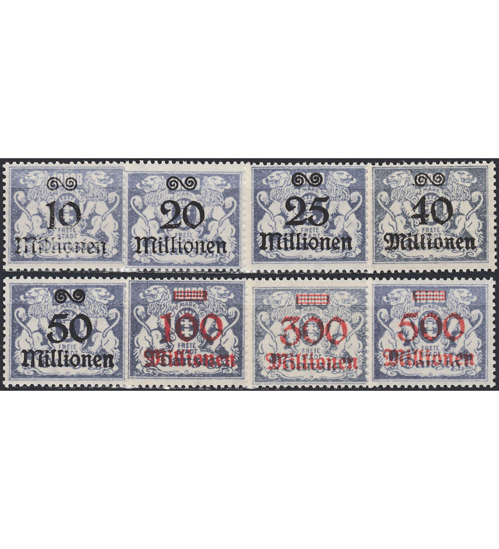 Danzig Nr. 169-176 postfrisch **