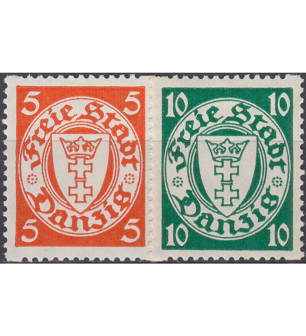 Danzig Nr. 290+292D postfrisch **