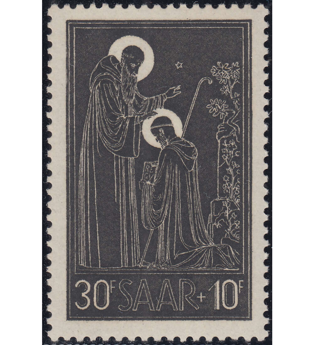 Saar Nr. 347 postfrisch Benediktiner-Abtei