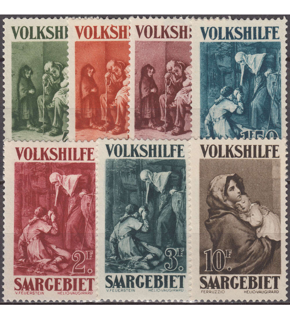 Saar Nr. 135-141 Volkshilfe 1929