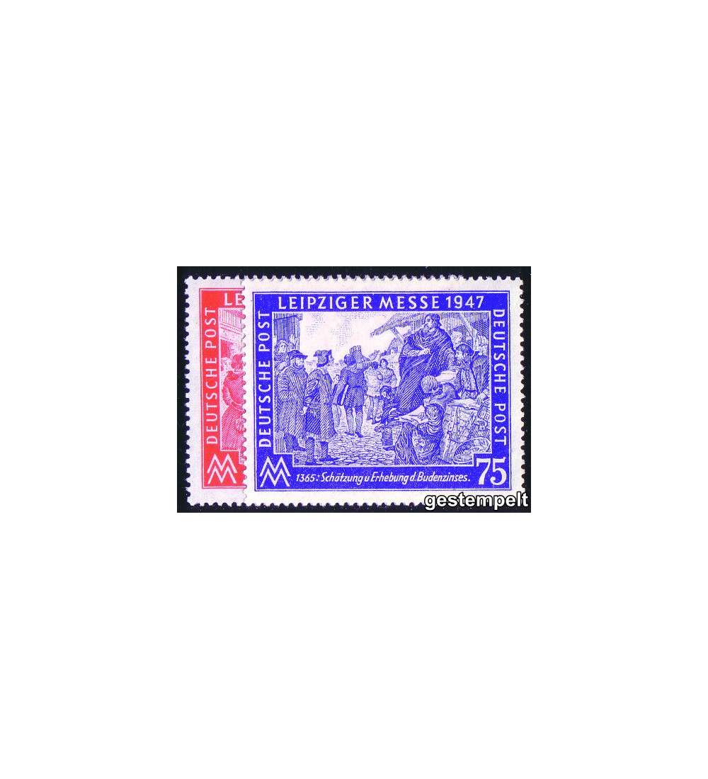 Alliierte Besetzung Gemeinschaftsausgaben Nr. 965-966 gestempelt