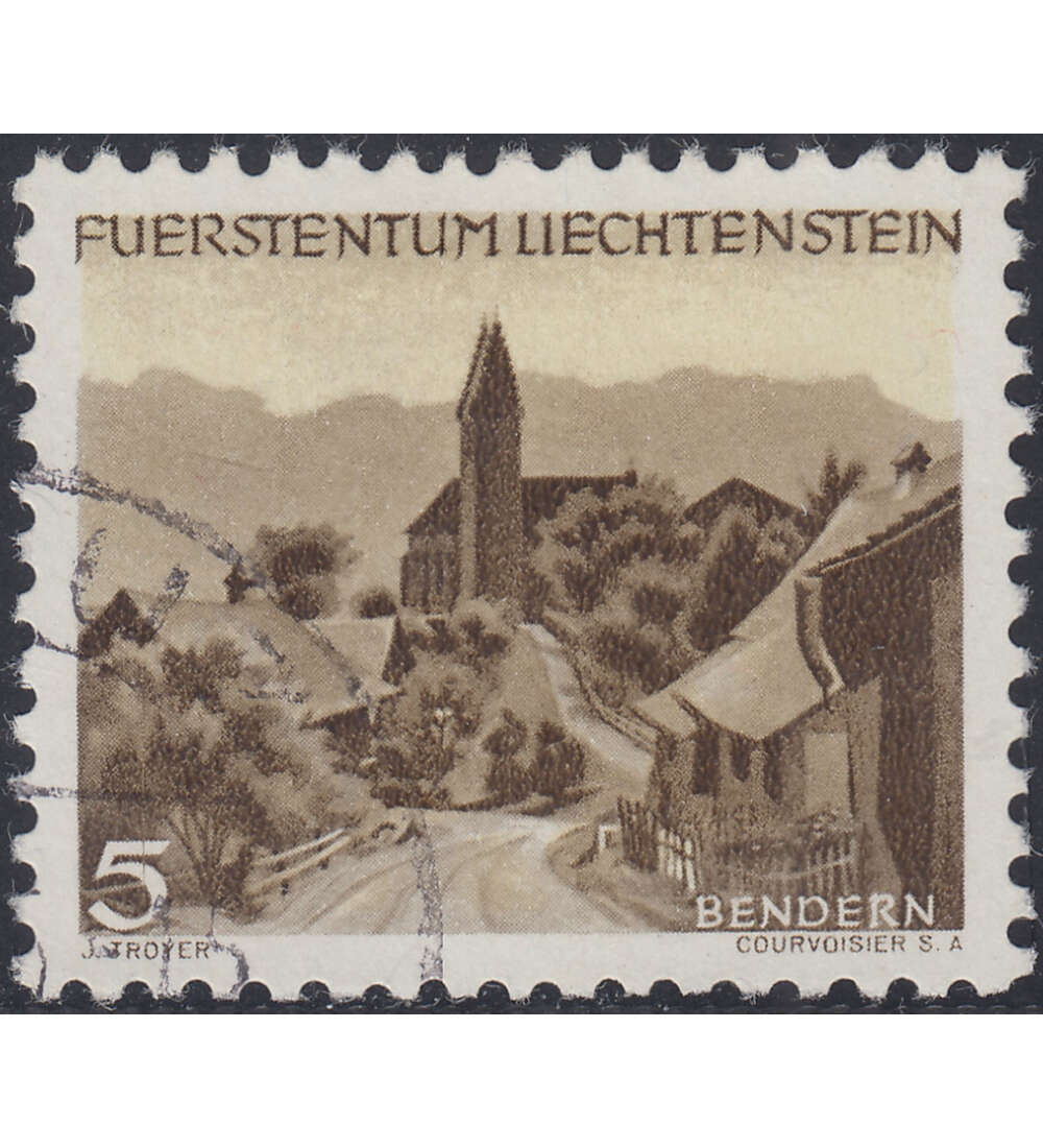 Liechtenstein Nr. 284 gestempelt     Freimarke 1949
