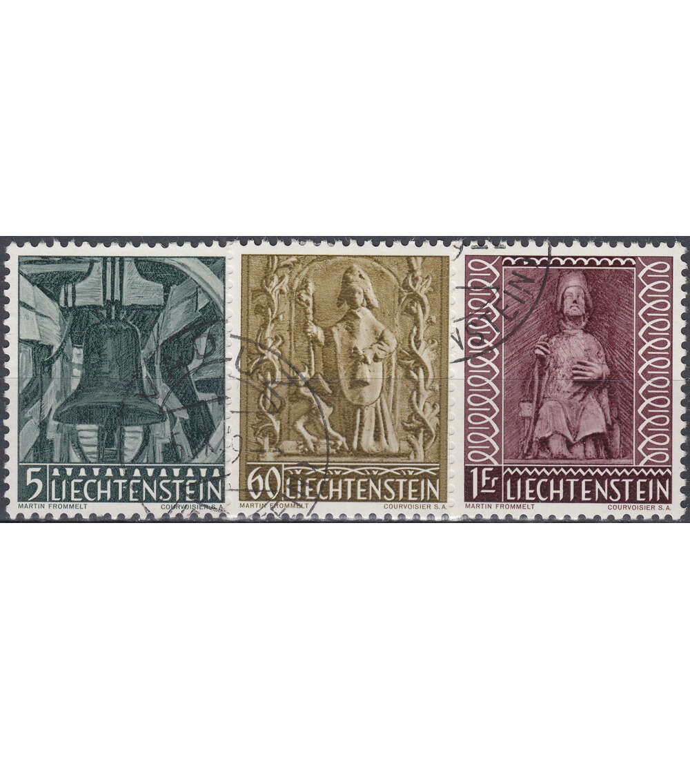 Liechtenstein Nr. 386-388 gestempelt  Weihnachten 1959