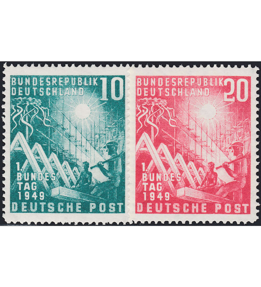 BRD Bund  Nr. 111-112 postfrisch ** Bundestag