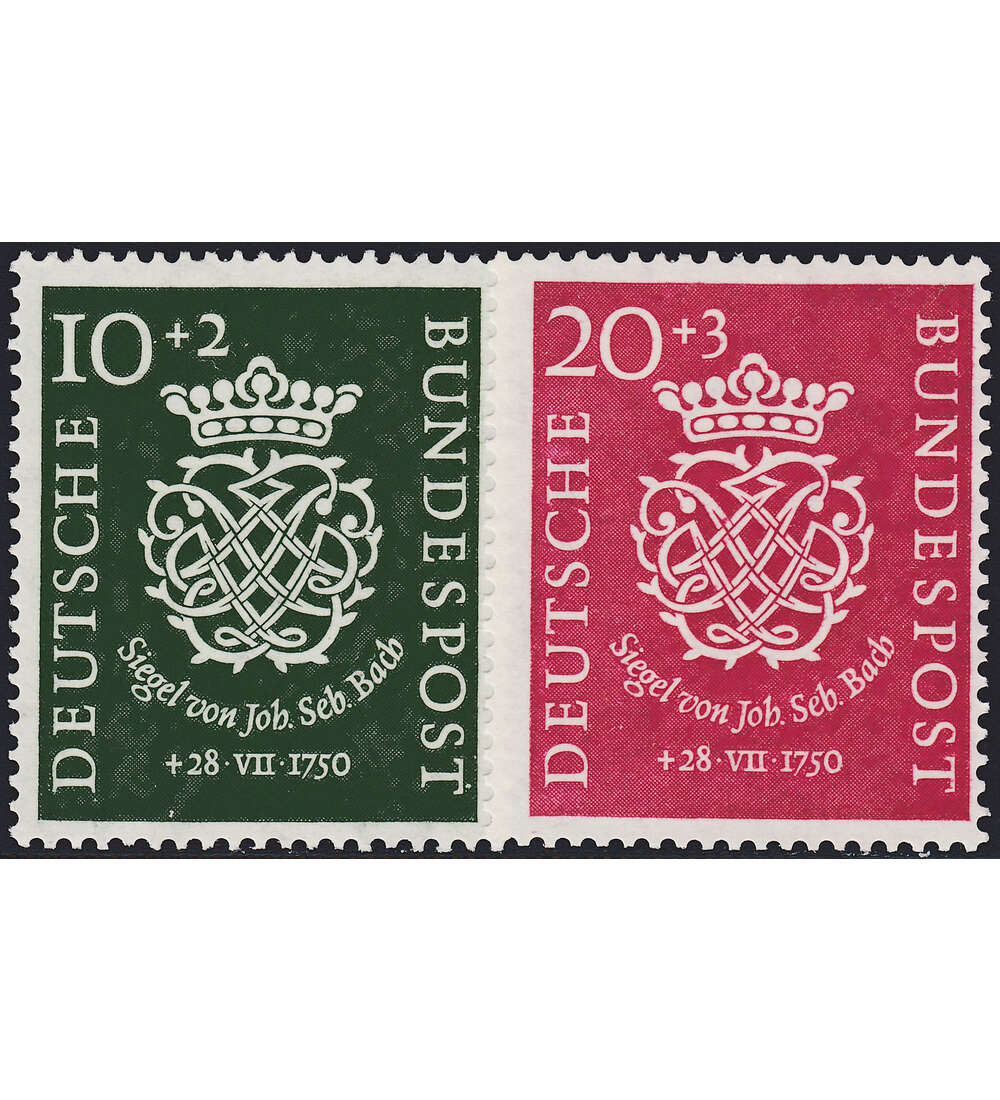 BRD Bund  Nr. 121-122 postfrisch** Bach-Siegel