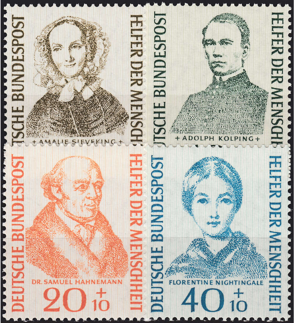 BRD Bund  Nr. 222-225 Bund postfrisch ** Wohlfahrt 1955