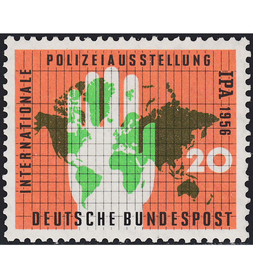 BRD Bund  Nr. 240 Bund postfrisch ** Polizeiausstellung