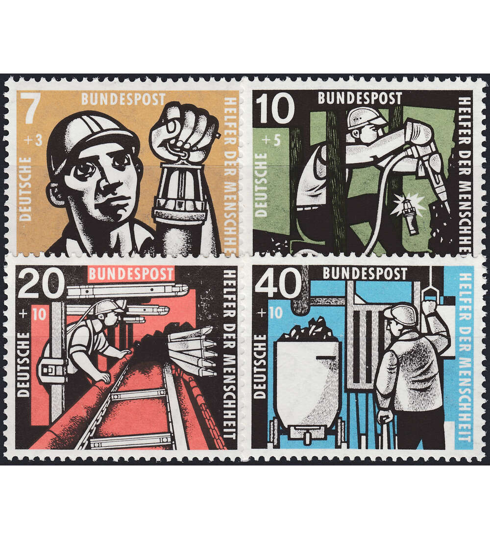 BRD Bund  Nr. 270-273 Bund postfrisch ** Wohlfahrt 1957