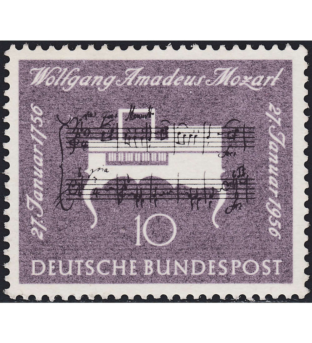 BRD Bund  Nr. 228 postfrisch Mozart