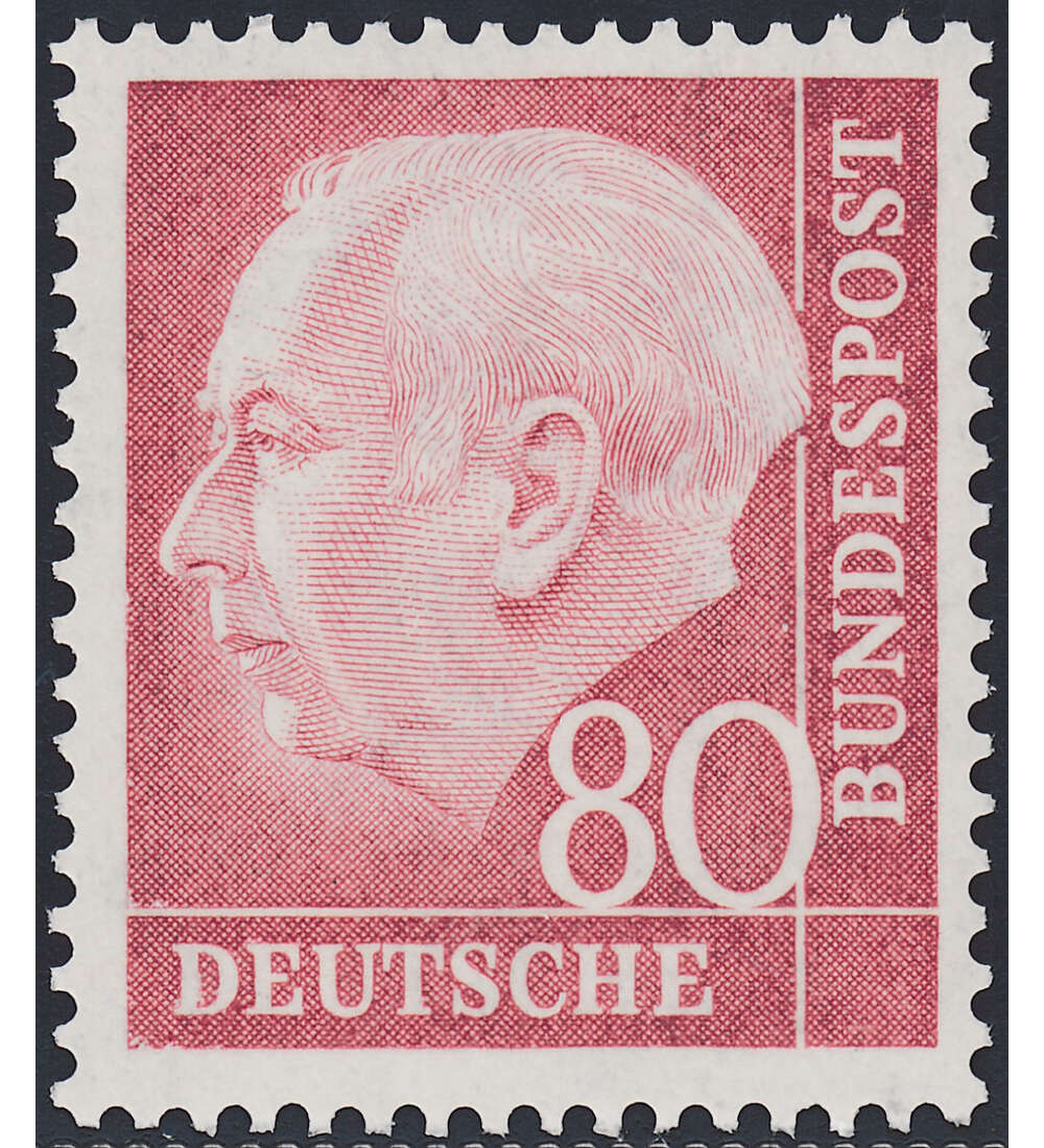 BRD Bund Nr. 192 postfrisch ** 80 Pfennig Heuss I