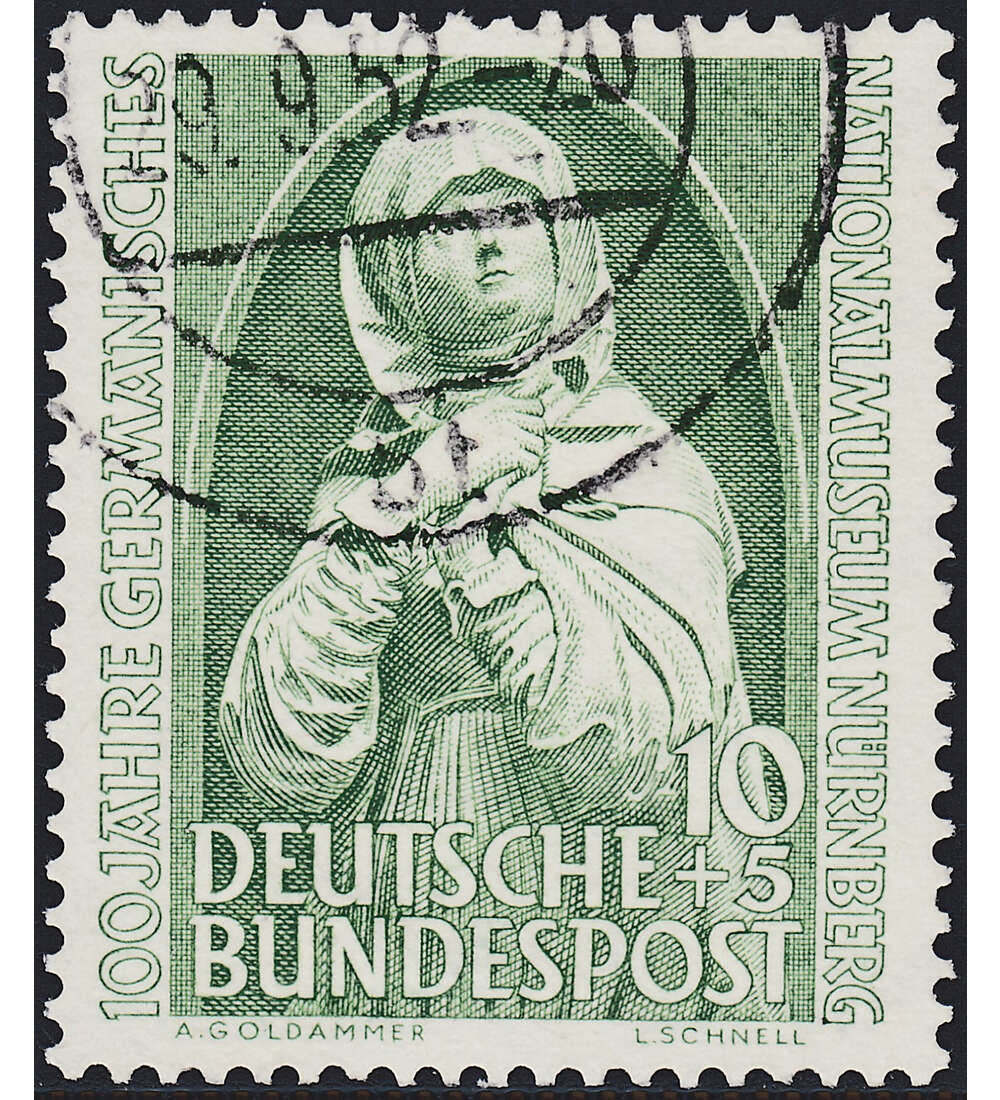 BRD Bund  Nr. 151 gestempelt Germanisches Museum