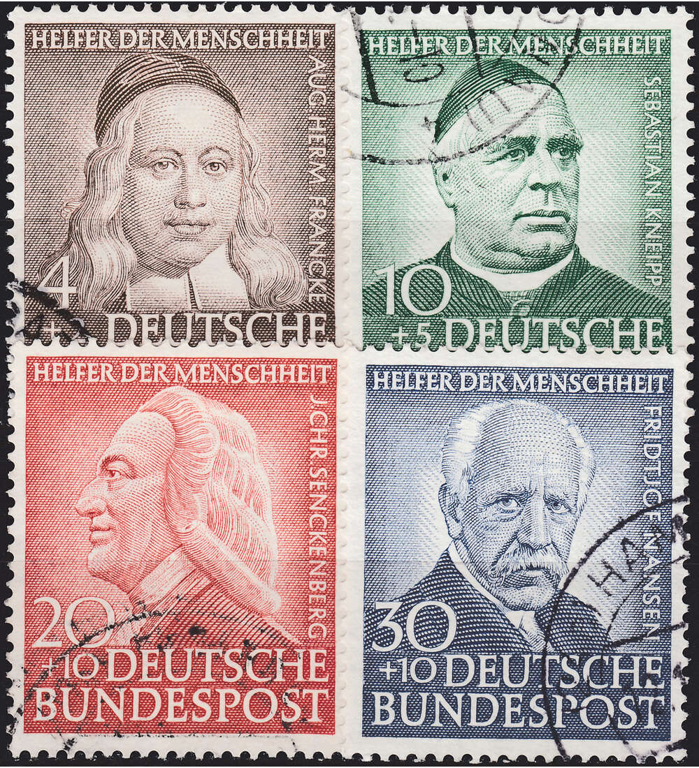 BRD Bund  Nr. 173-176 gestempelt Wohlfahrt 1953