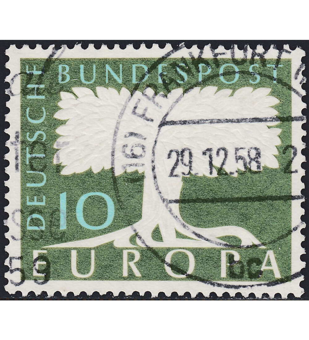 II BRD Nr. 294 gestempelt  Europa 1958 WZ
