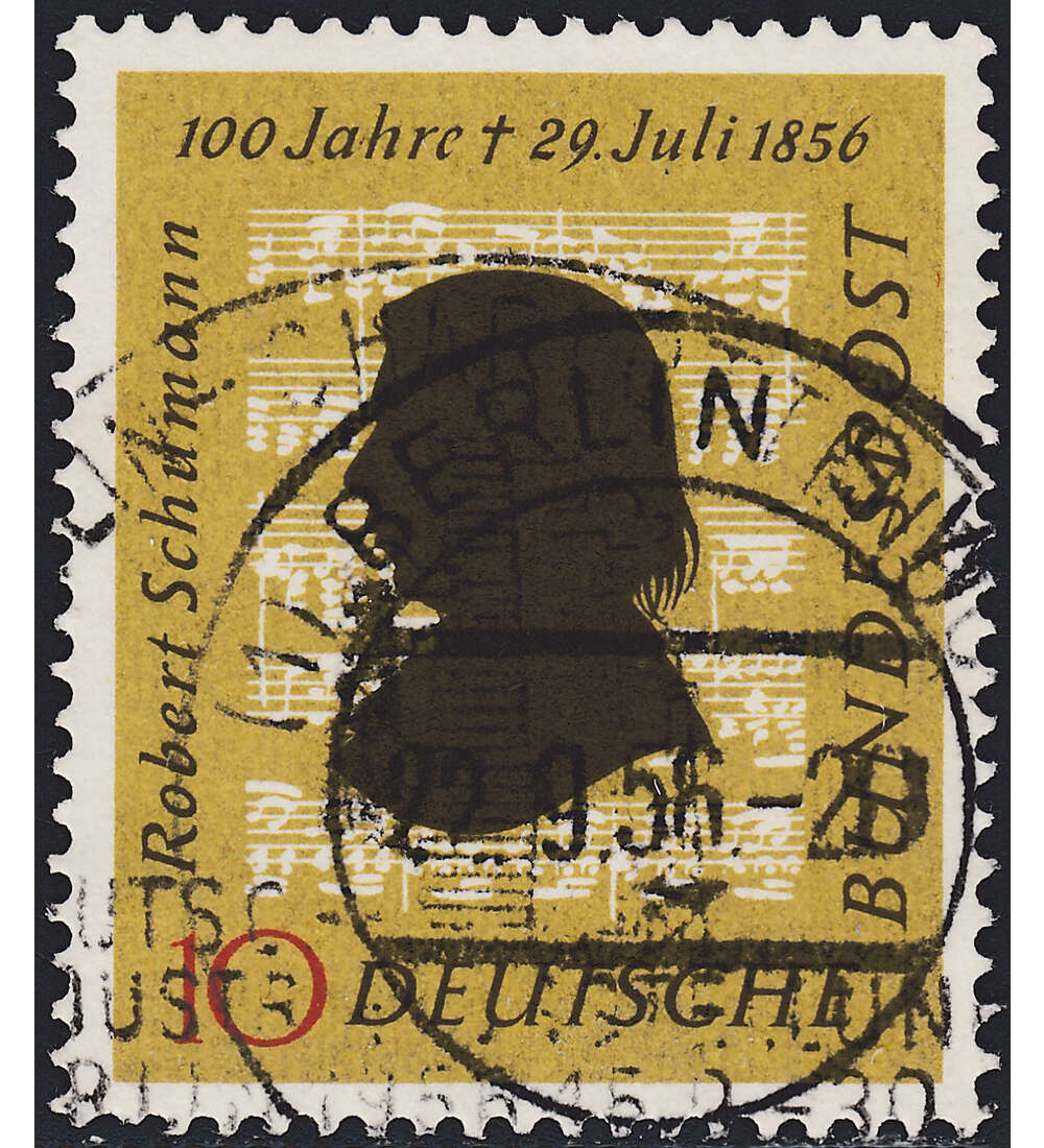 BRD Bund Nr. 234 gestempelt Schumann