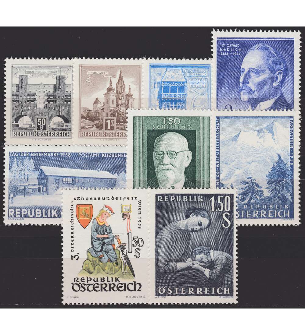 �sterreich 50er-Jahre postfrisch mit Nr. 1055