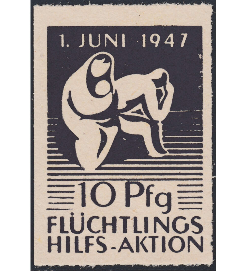 Flchtlings-Hilfs-Aktion Spendenmarke